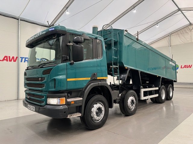Scania P360 8×4 Rest Cab Tipper Manual