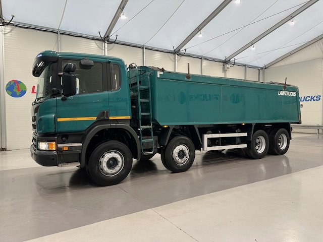 Scania P360 8×4 Rest Cab Tipper Manual