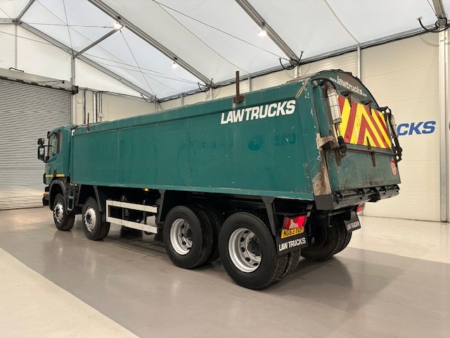 Scania P360 8×4 Rest Cab Tipper Manual