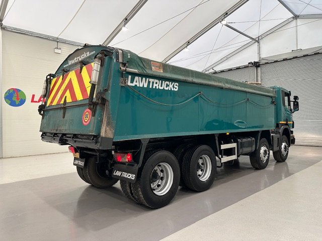 Scania P360 8×4 Rest Cab Tipper Manual