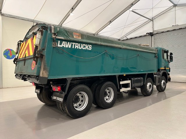Scania P360 8×4 Rest Cab Tipper Manual
