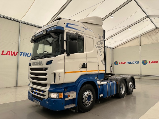 Scania R440 PDE 6×2 Rear Lift Highline Tractor Unit