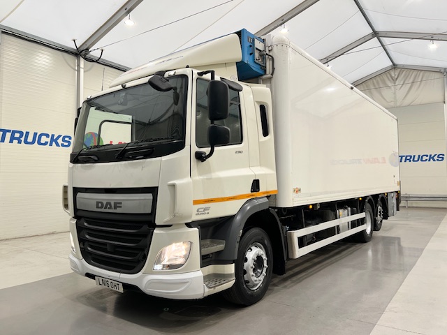 DAF CF 290 6×2 Rear Steer Fridge Box
