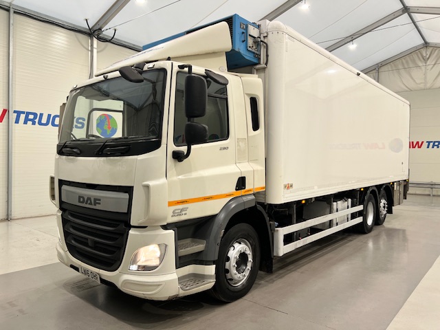 DAF CF 290 6×2 Rear Steer Fridge Box