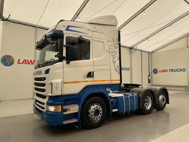 Scania R440 PDE 6×2 Rear Lift Highline Tractor Unit