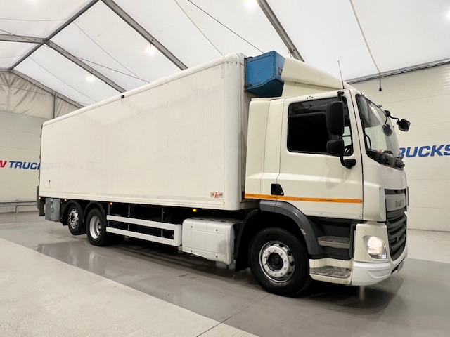 DAF CF 290 6×2 Rear Steer Fridge Box