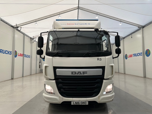 DAF  CF 290 6×2 Rear Steer Fridge Box